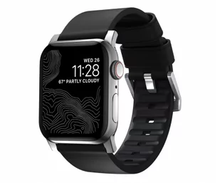Nomad Active Strap Pro Apple Watch 49/45/44/42mm black/silver - Akcesoria do smartwatchy - miniaturka - grafika 1