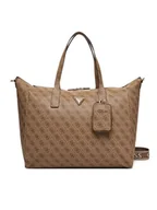 Torby sportowe - Guess Torba weekendowa Latona Travel TWLB92 11017 Brązowy - miniaturka - grafika 1