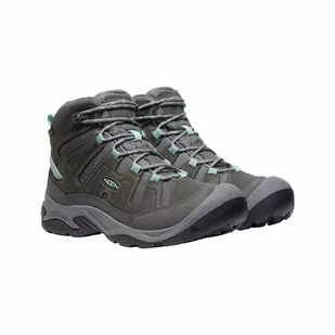 Buty trekkingowe damskie KEEN CIRCADIA MID WP - Buty trekkingowe damskie - miniaturka - grafika 1