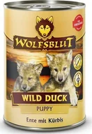 Mokra karma dla psów - Wolfsblut Dog Wild Duck Puppy kaczka i bataty puszka 395g - miniaturka - grafika 1