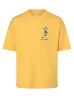 Koszulki męskie - Champion - T-shirt męski, żółty - miniaturka - grafika 1