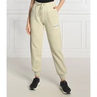 Dresy damskie - CALVIN KLEIN JEANS Spodnie dresowe | Regular Fit - miniaturka - grafika 1