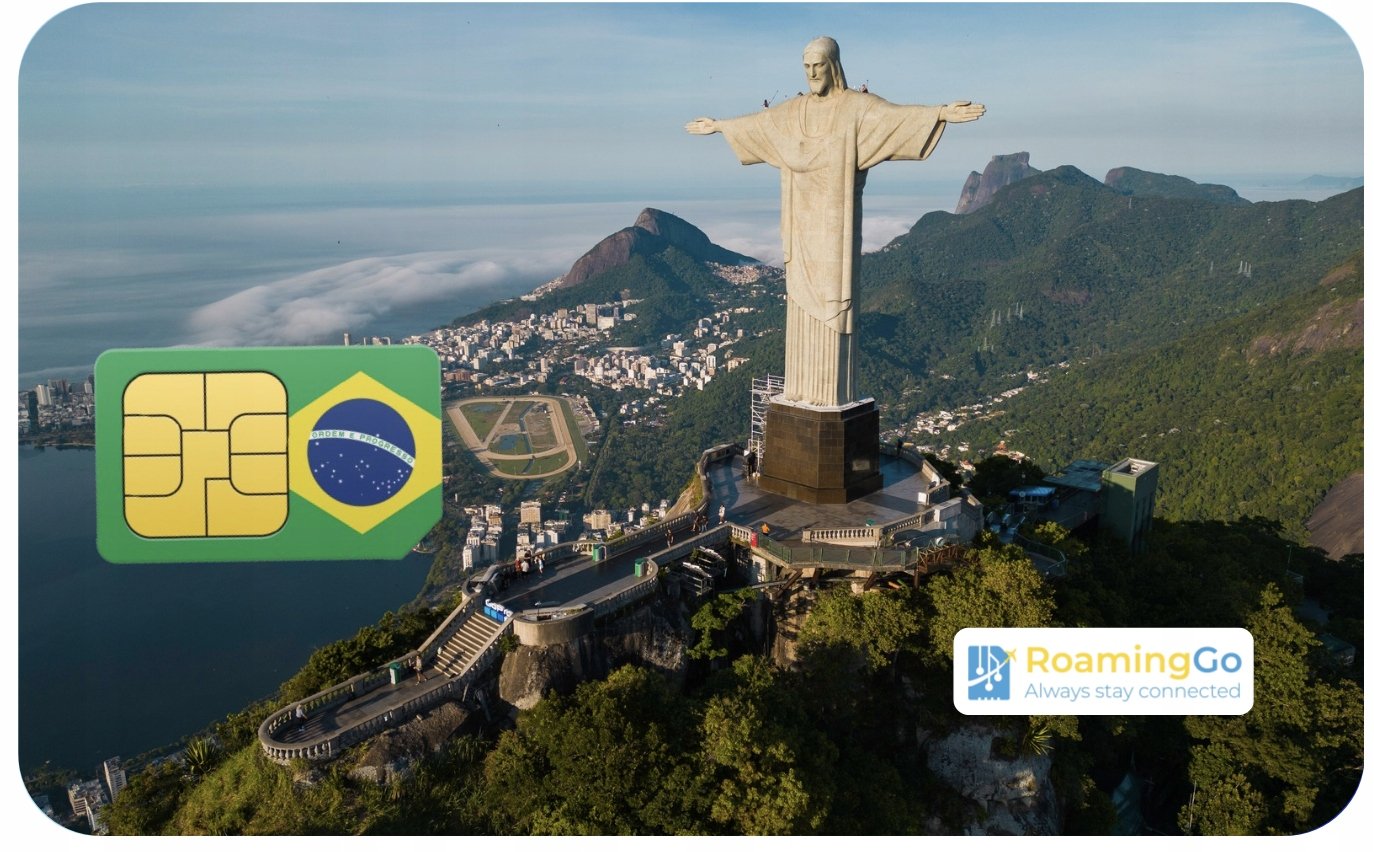 Internet na kartę sim Brazylia Roaming Brazylia 5GB