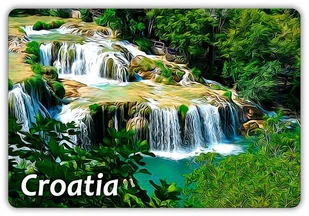 CHORWACJA - Park Narodowy Krka - Dalmacja - Magnes na lodówkę - Magnesy - miniaturka - grafika 1