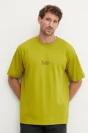 Koszulki męskie - Columbia t-shirt CSC Heritage męski kolor zielony z nadrukiem 2090871 - miniaturka - grafika 1
