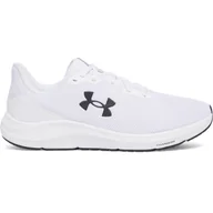 Buty sportowe męskie - Męskie buty do biegania Under Armour UA Charged Pursuit 4 - białe - miniaturka - grafika 1