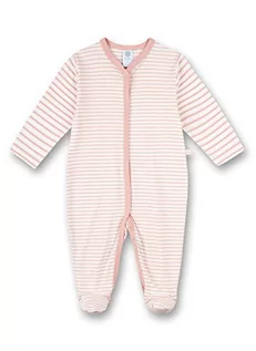 Śpiochy dla niemowląt - Sanetta Dziewczęce śpioszki różowe piżamy dla małych dzieci, Silver Pink, 68 cm - grafika 1