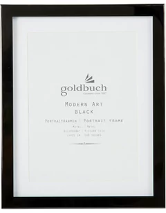 Goldbuch portret ramki, Modern Art, na 1 zdjęcie w formacie 15 x 20 cm, metal, kolor czarny,,,,, 960294 96 0294 - Ramki na zdjęcia - miniaturka - grafika 1