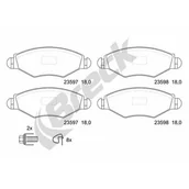 Klocki hamulcowe - Lumag Sp. z o.o. Zestaw klocków hamulcowych, hamulce tarczowe Lumag Sp. z o.o. 23597 00 702 10 - miniaturka - grafika 1