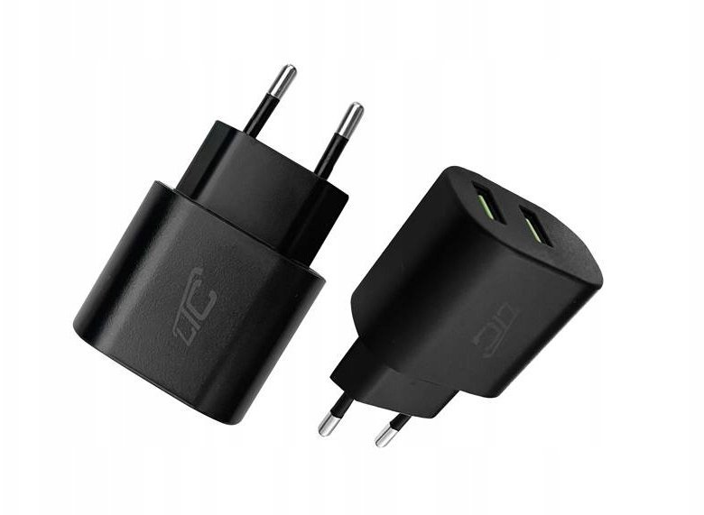 Ładowarka LTC Ładowarka sieciowa LTC QC 20W 2xUSB-A czarna