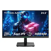 Monitory - Monitor gamingowy o żywych kolorach TITAN ARMY P2510HS Płaski 16:9 Fast IPS FHD 300Hz, HDR400, 1ms czasu reakcji GTG - miniaturka - grafika 1