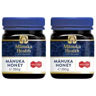 Miód - Manuka Health Miód Nektarowy Manuka MGO® 550+ Zestaw 2 x 250 g - miniaturka - grafika 1