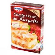 Ciasta i półprodukty do ciast - Dr. Oetker Ciasto i krem do karpatki 380 g - miniaturka - grafika 1