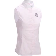 Kurtki jeździeckie - Koszula bez rękawów jeździecka na zawody damska - miniaturka - grafika 1