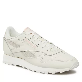 Buty sportowe damskie - Buty Reebok Cl Leather IG9471 Biały - grafika 1