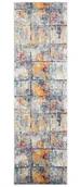 Wycieraczki - Szaro-kolorowy chodnik w nowoczesną kratkę W7-N50 - miniaturka - grafika 1
