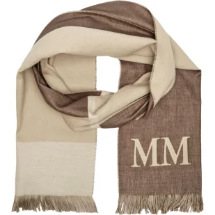 Max Mara Leisure Szal CORONA z dodatkiem wełny - Apaszki i szaliki damskie - miniaturka - grafika 1