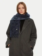 Apaszki i szaliki damskie - Tommy Hilfiger Szalik AW0AW16650 Granatowy - miniaturka - grafika 1
