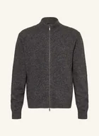 Swetry damskie - Strokesman's Kardigan grau - miniaturka - grafika 1