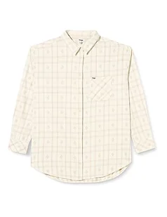 Wrangler Koszulka damska, Worn White, M - Koszulki i topy damskie - miniaturka - grafika 1