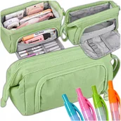 Piórniki - Piórnik Szkolny Saszeta do Szkoły z Uchwytem dla Chłopca Dziewczynki DUŻY - miniaturka - grafika 1