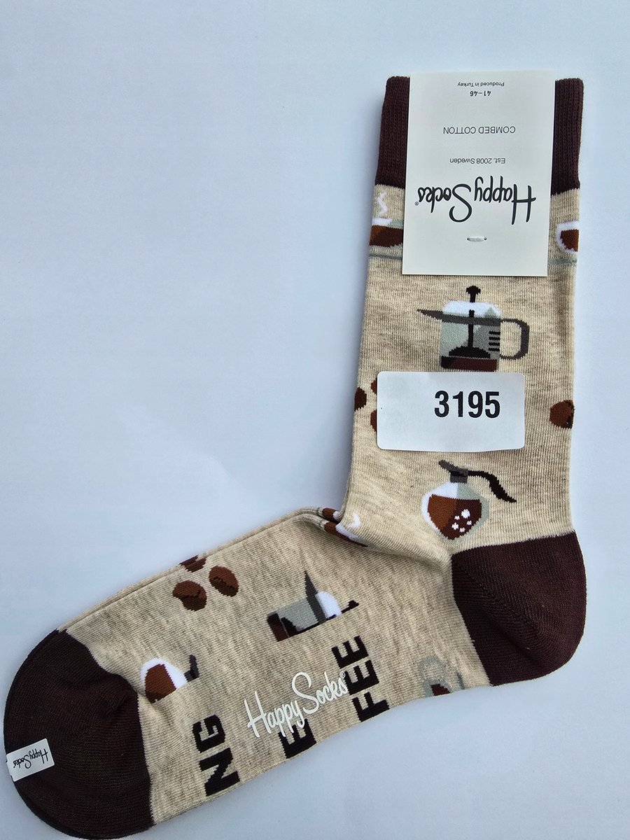 Kolorowe skarpety Happy Socks unisex rozmiar 41-46 (3195)