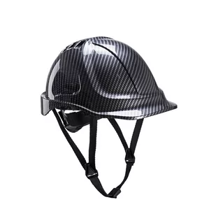Portwest portwest Premium Endurance Carbon Look kask ochronny robocza  EN 397  kask dla kadry kierowniczej, architektów, części drabiny, inżynierowie PC55-SG - Akcesoria do elektronarzędzi - miniaturka - grafika 1