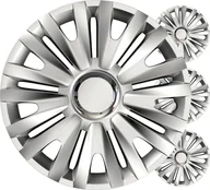 Kołpaki samochodowe - Kołpaki samochodowe 4szt. komplet royal srebrne 14" cali color box - miniaturka - grafika 1