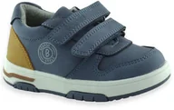 Buty dla chłopców - Chłopięce półbuty modne sneakersy Befado 514P025 Casual Fun Granatowe - miniaturka - grafika 1