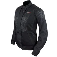 Odzież motocyklowa - Roleff Racewear 15032 Lady Messina kurtka motocyklowa, rozmiar S, czarna - miniaturka - grafika 1