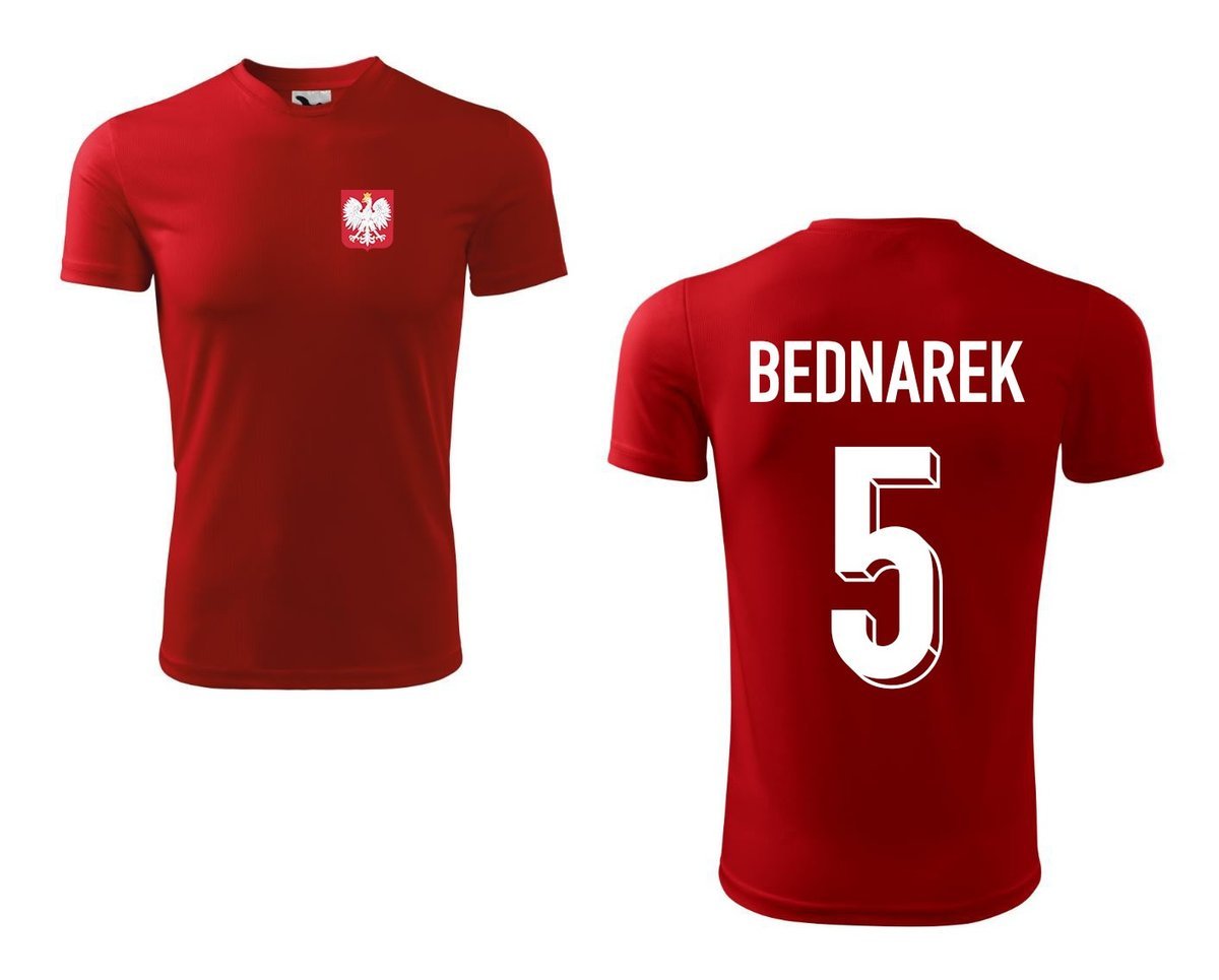 Treningowa Koszulka POLSKA BEDNAREK 5 jr