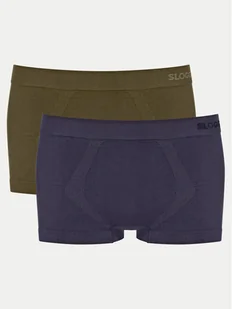 Sloggi Komplet 2 par bokserek 10219593 Kolorowy - Majtki męskie - miniaturka - grafika 1
