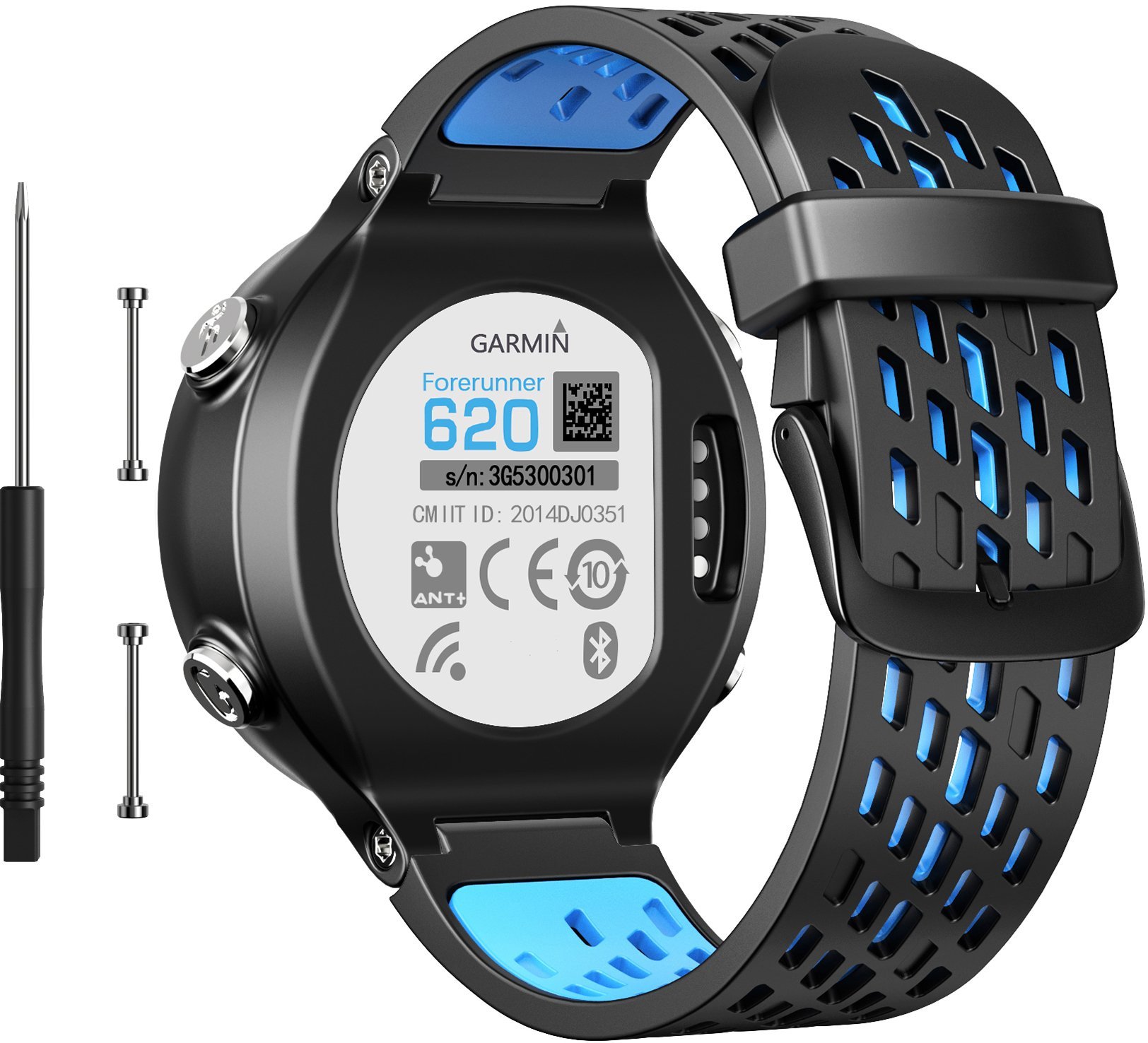 YIVO ZAMIENNY WYMIENNY PASEK OPASKA BRANSOLETA DO ZEGARKA SMARTWATCH GARMIN FORERUNNER 220 230 235 620 630 735 S20 S50 S60
