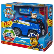 Zabawki zdalnie sterowane - Spin Master Psi Patrol Sterowany radiowóz Chase z pilotem - miniaturka - grafika 1