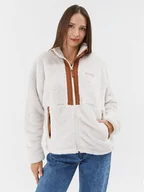 Odzież trekkingowa damska - Columbia Polar Boundless Discovery™ Sherpa FZ Écru Regular Fit - miniaturka - grafika 1
