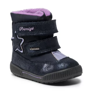 Śniegowce damskie - Primigi Śniegowce GORE-TEX 8363911 Blu - grafika 1