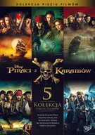 Filmy przygodowe DVD - Galapagos Pakiet: Piraci z Karaibów 1-5, 5 DVD Gore Verbinski, Rob Marshall, Joachim Ronning - miniaturka - grafika 1