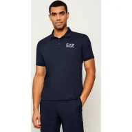 Koszule męskie - EA7 Polo | Regular Fit - miniaturka - grafika 1