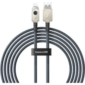Kable - Kabel szybkiego ładowania Baseus USB do IP 2,4A,1m (Biały) - miniaturka - grafika 1