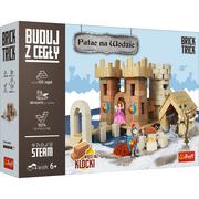 Zabawki konstrukcyjne - Trefl Brick Trick Buduj z cegły Pałac na wodzie 61351 - miniaturka - grafika 1