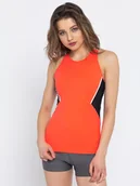 Koszulki i topy damskie - Under Armour Top Mirror Cross Back Tank kolor czerwony r. S 1298579-963 - miniaturka - grafika 1