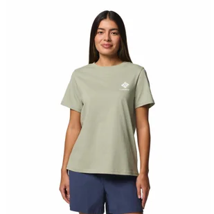 Koszulka damska Columbia Rolling Bend Graphic Short Sleeve z krótkim rękawem - Koszulki i topy damskie - miniaturka - grafika 1
