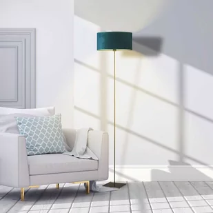 MINIMALISTYCZNA LAMPA STOJĄCA Z WŁĄCZNIKIEM LAURA VELUR - Lampy stojące - miniaturka - grafika 1