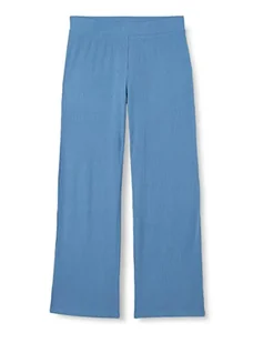 Triumph Damskie spodnie od pidżamy Natural Spotlight Rib Trousers, LIBERTY BLUE, 36 - Spodnie damskie - miniaturka - grafika 1