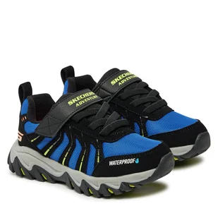 Trekkingi Skechers Rugged Ranger 406411L Czarny - Buty trekkingowe dziecięce - miniaturka - grafika 1