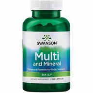 Suplementy diety - Multi and Mineral (100 kaps.) - miniaturka - grafika 1