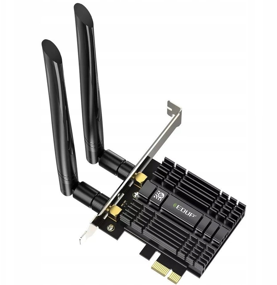 Karta sieciowa Reolink Karta bezprzewodowa do komputera WiFi EDUP z AX210 Bluetooth 5.3 AX5400