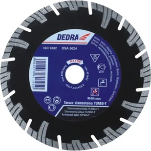 Dedra Tarcza diamentowa Turbo-T H1199E-35 1701do1800-4-uniw - Tarcze do pił - miniaturka - grafika 1
