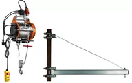 Wciągarki - Wciągarka linowa elektryczna (udźwig: 400/800 kg) + do wyboru Maszt do wciągarek, mocowany na rusztowaniu lub do ściany, udźwig do 1000 kg 32280297 - miniaturka - grafika 1