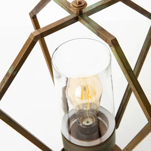 Moretti Luce Słupek Gemstone 3455, mosiądz antyczny - Lampy ogrodowe - miniaturka - grafika 2